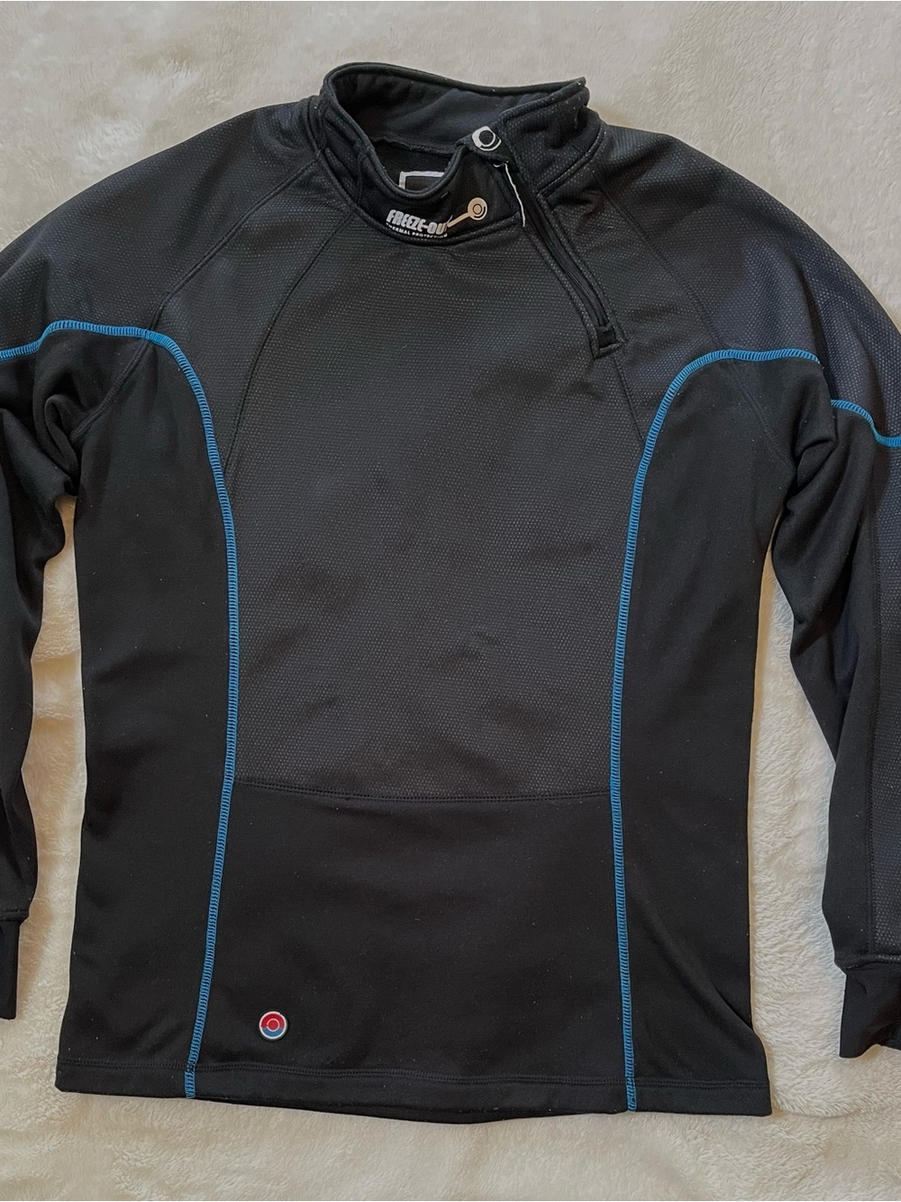 Freeze Out Men’s Thermal Protection 1/4 Zip sz M